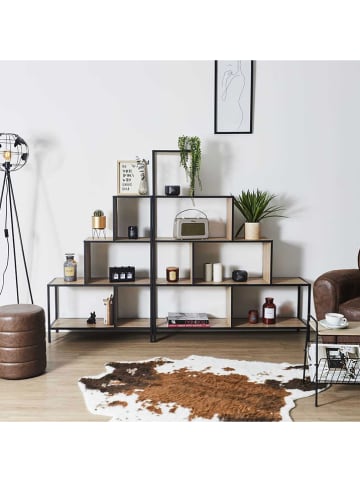 Rétro Chic Standregal in Natur - (H)146 cm