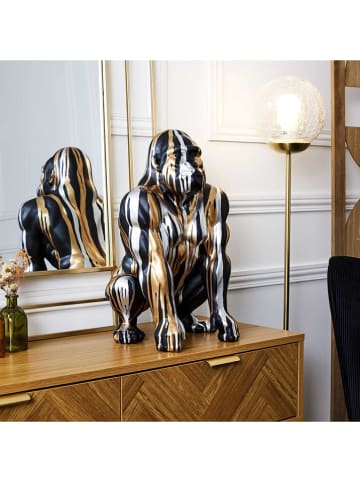 The Concept Factory Decoratief figuur zwart/zilverkleurig/goudkleurig - (H)45 cm