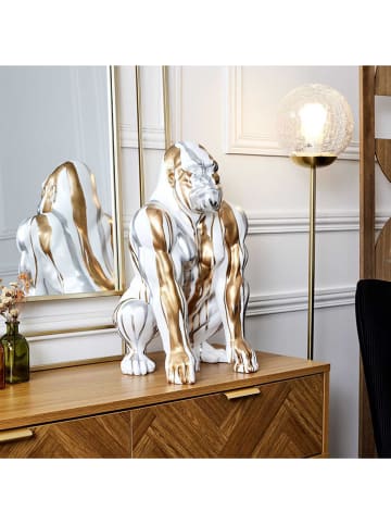 The Concept Factory Decoratief figuur wit/zilverkleurig/goudkleurig - (H)45 cm