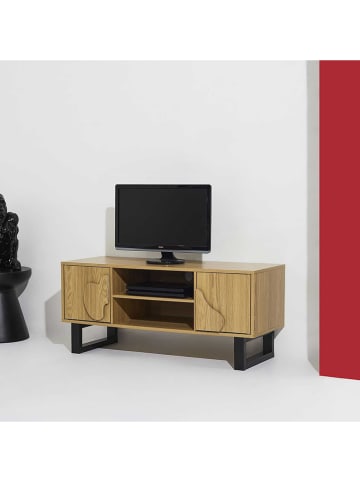 Rétro Chic TV-meubel "Calypso" lichtbruin - (B)110 x (H)48 x (D)40 cm