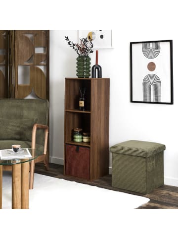 Rétro Chic Staande kast bruin - (B)66,6 x (H)97,8 x (T)31,8 cm