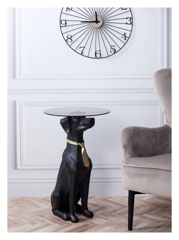 Rétro Chic Bijzettafel zwart - (H)66 x Ø 40 cm
