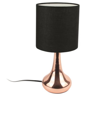 Rétro Chic Lampa stołowa w kolorze czarno-miedzianym - wys. 32,5 cm