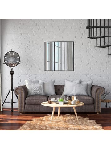 DOCK avenue Spiegel "Atelier" zwart - (B)61,5 x (H)61,5 cm