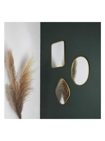 Rétro Chic 3er-Set: Spiegel in Gold