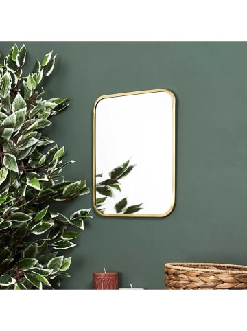 Rétro Chic Spiegel goudkleurig - (L)34 x (B)25 cm
