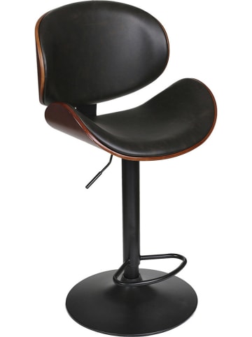 chairs for all Barhocker "Reno" in Schwarz/ Hellbraun - (B)52,5 x (H)118 x (T)51 cm