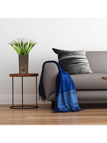 Rétro Chic Vase "Aster" in Schwarz - (H)20 x Ø 12 cm