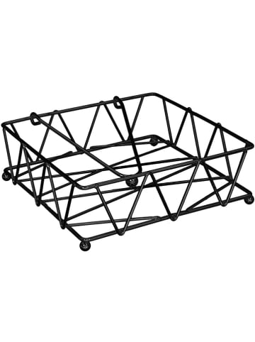 every ware Servethouder zwart - (B)18,5 x (H)5,5 x (D)18,5 cm