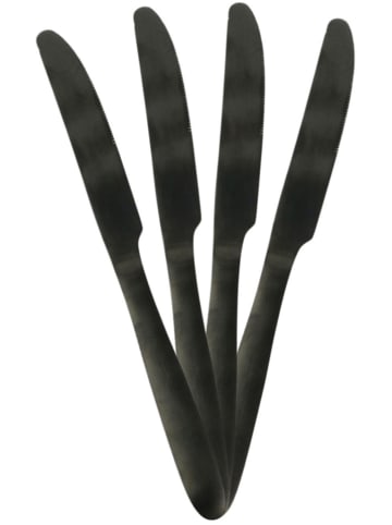 THE HOME DECO FACTORY 16tlg. Besteckset in Schwarz