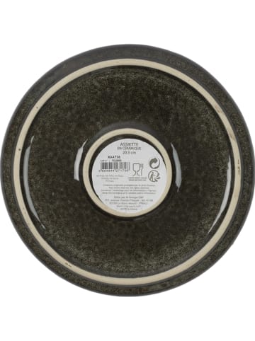 every ware 12er-Set: Dessertteller in Schwarz - Ø 20,5 cm