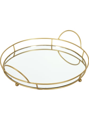 every ware Tablett in Gold - Ø 34 cm