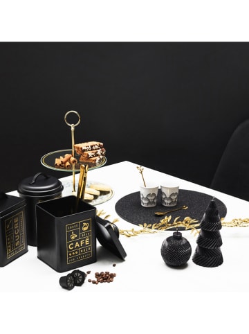 every ware 4-delige set: koffielepels goudkleurig - (H)12 cm