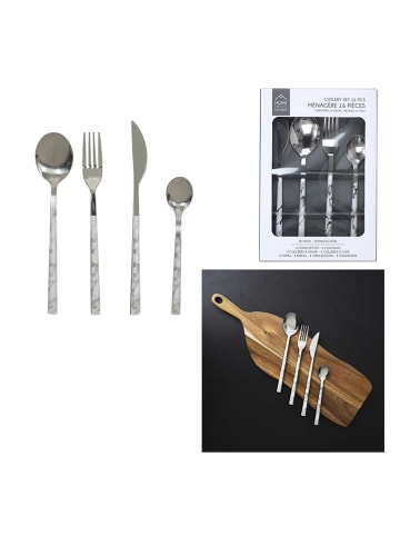 every ware 16-delige bestekset zilverkleurig