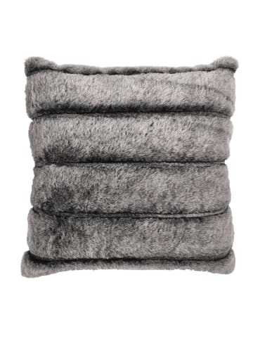 Rétro Chic Kissen in Grau - (L)40 x (B)40 cm