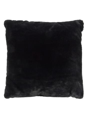 Rétro Chic Kissen in Schwarz - (L)40 x (B)40 cm