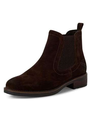 s.Oliver Leren chelseaboots bruin