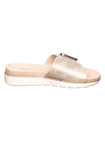 s.Oliver Pantoletten in Gold