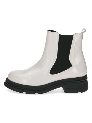 Caprice Leren chelseaboots wit