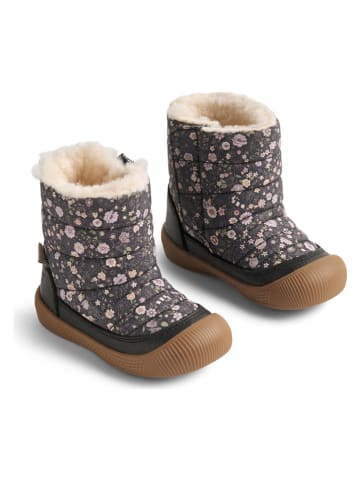 Wheat Botki zimowe "Delaney Tex" w kolorze czarnym