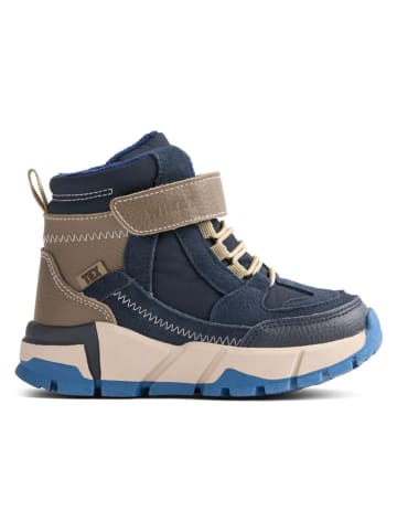 Wheat Leren boots "Muni Tex" donkerblauw/beige