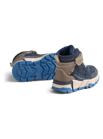 Wheat Leren boots "Muni Tex" donkerblauw/beige