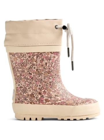 Wheat Kalosze "Thermo" w kolorze jasnoróżowym