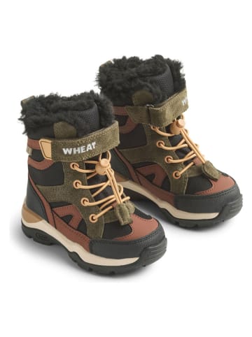 Wheat Winterstiefel "Dxie Tex" in Khaki/ Hellbraun