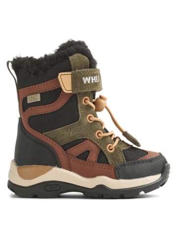 Wheat Winterstiefel "Dxie Tex" in Khaki/ Hellbraun