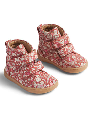 Wheat Leder-Boots in Pink