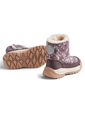 Wheat Winterboots paars