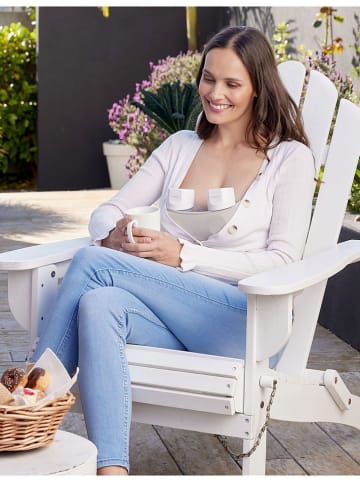 Momcozy Doppel-Milchpumpe "S12 Pro" in Weiß - je (B)10,8 x (H)13,5 x (T)7,1 cm