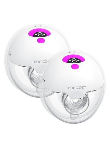 Momcozy Dubbele melkkolfpomp "M5" paars - elk (B)11,7 x (H)12,8 x (D)7,4 cm