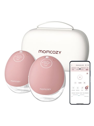 Momcozy Dubbele melkkolfpomp "M9 Mobile" bruin - elk (B)10,9 x (H)12,7 x (D)7,7 cm