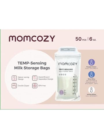 Momcozy Muttermilchbeutel - 50 Stück