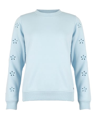 Roadsign Sweatshirt in Hellblau