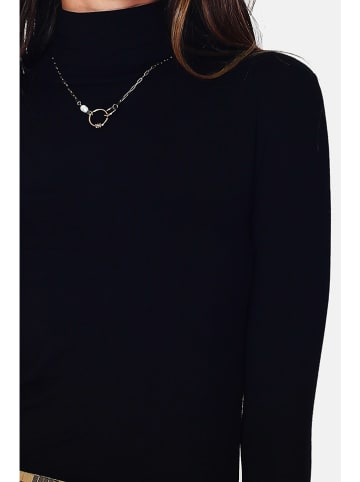 ASSUILI Longsleeve in Schwarz