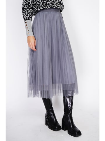 ASSUILI Spódnica w kolorze szarym