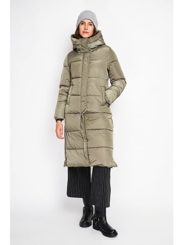 ASSUILI Steppmantel in Khaki