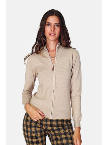 ASSUILI Cardigan in Beige