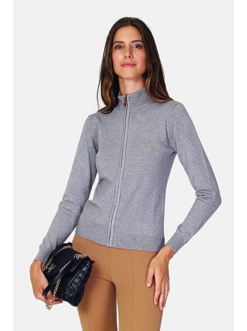 ASSUILI Cardigan in Grau