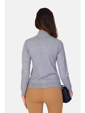 ASSUILI Cardigan in Grau