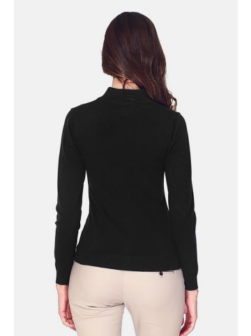 ASSUILI Cardigan in Schwarz