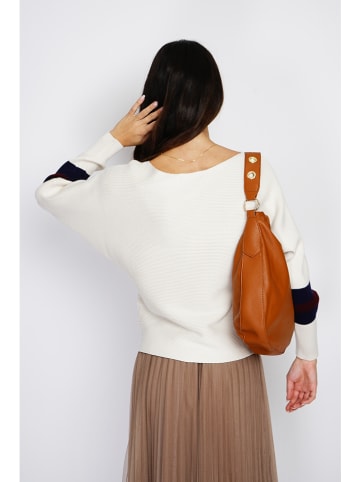 ASSUILI Kaschmir-Pullover in Weiß