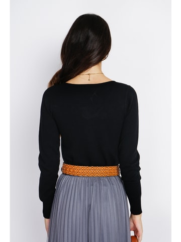 ASSUILI Pullover in Schwarz