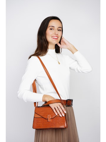 ASSUILI Sweter w kolorze białym