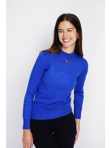 ASSUILI Pullover in Blau