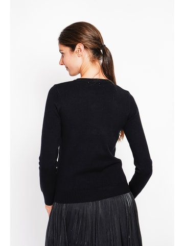 ASSUILI Pullover in Schwarz