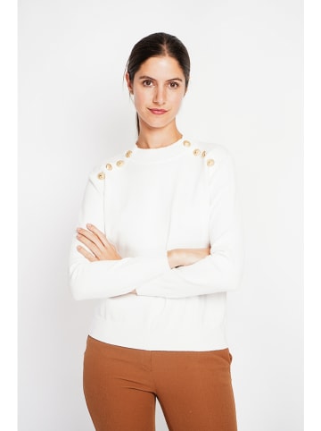 ASSUILI Pullover in Weiß