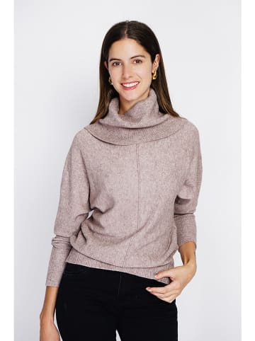 ASSUILI Pullover in Taupe